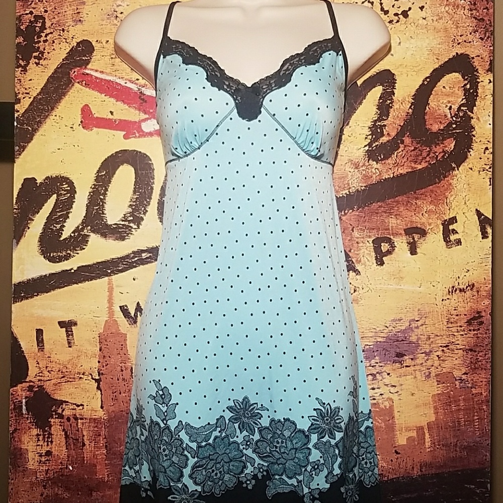 Blue Lingerie Large NWOT